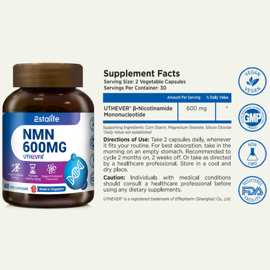 Estalife NMN 600MG — UTHEVER®