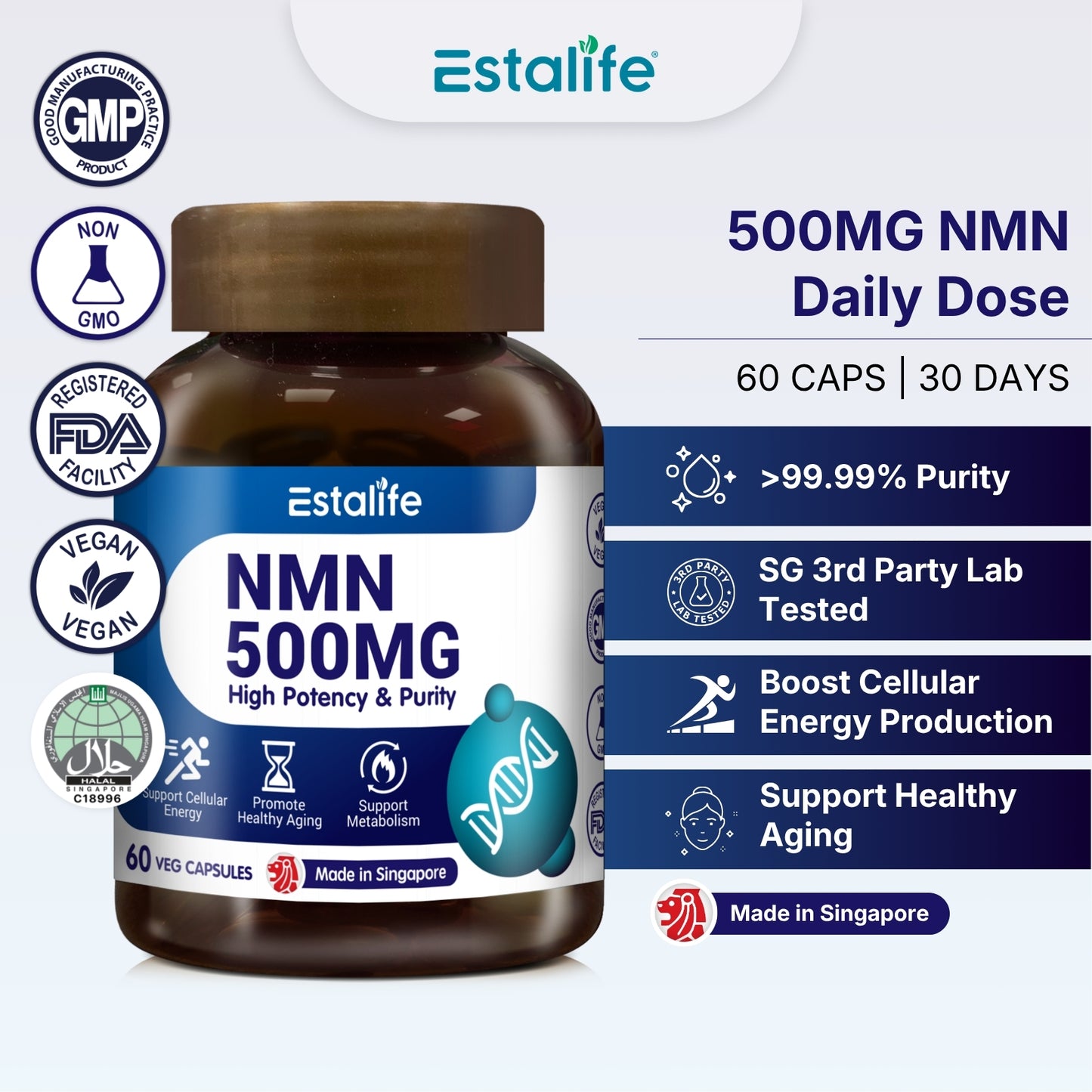 Estalife NMN 500mg