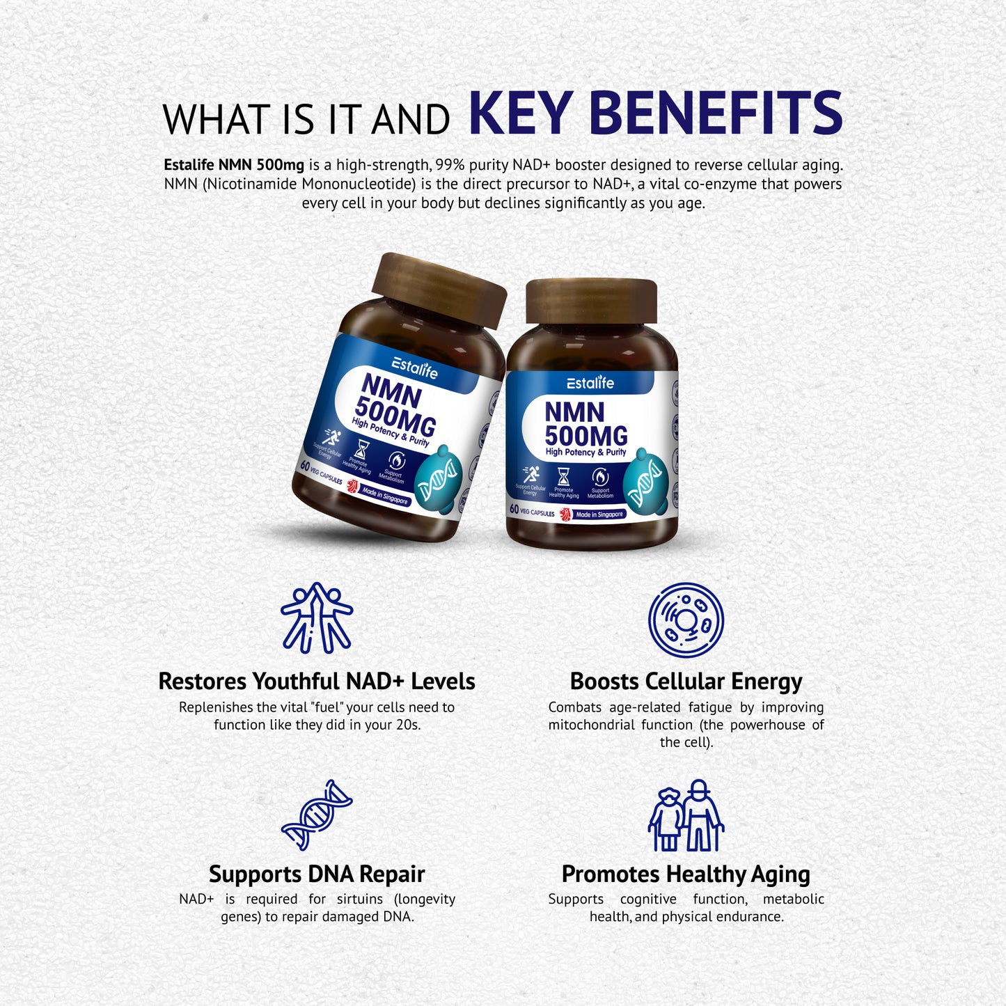 Estalife NMN 500mg