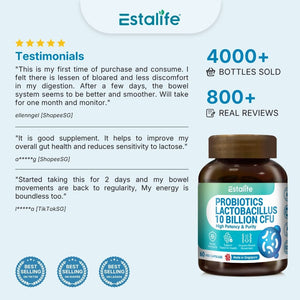 Probiotics Lactobacillus 10 Billion CFU