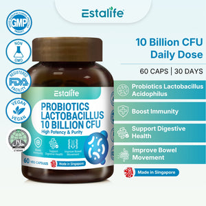 Probiotics Lactobacillus 10 Billion CFU