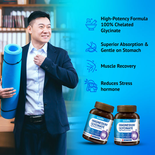 Estalife Magnesium Glycinate 1000MG