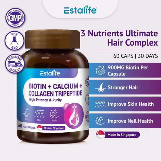 Estalife Biotin+ Calcium + Collagen Tripeptide