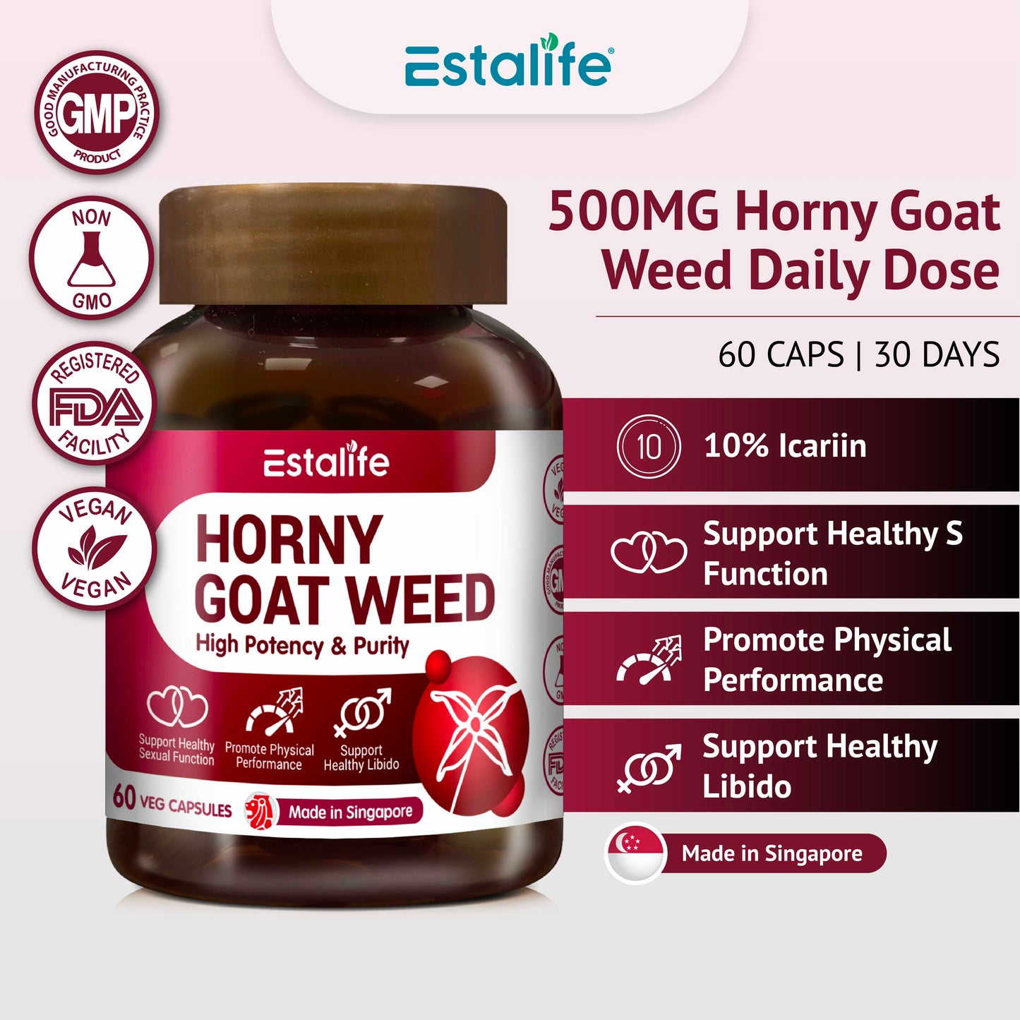 Horny Goat Weed | High Potency Herbal Formula