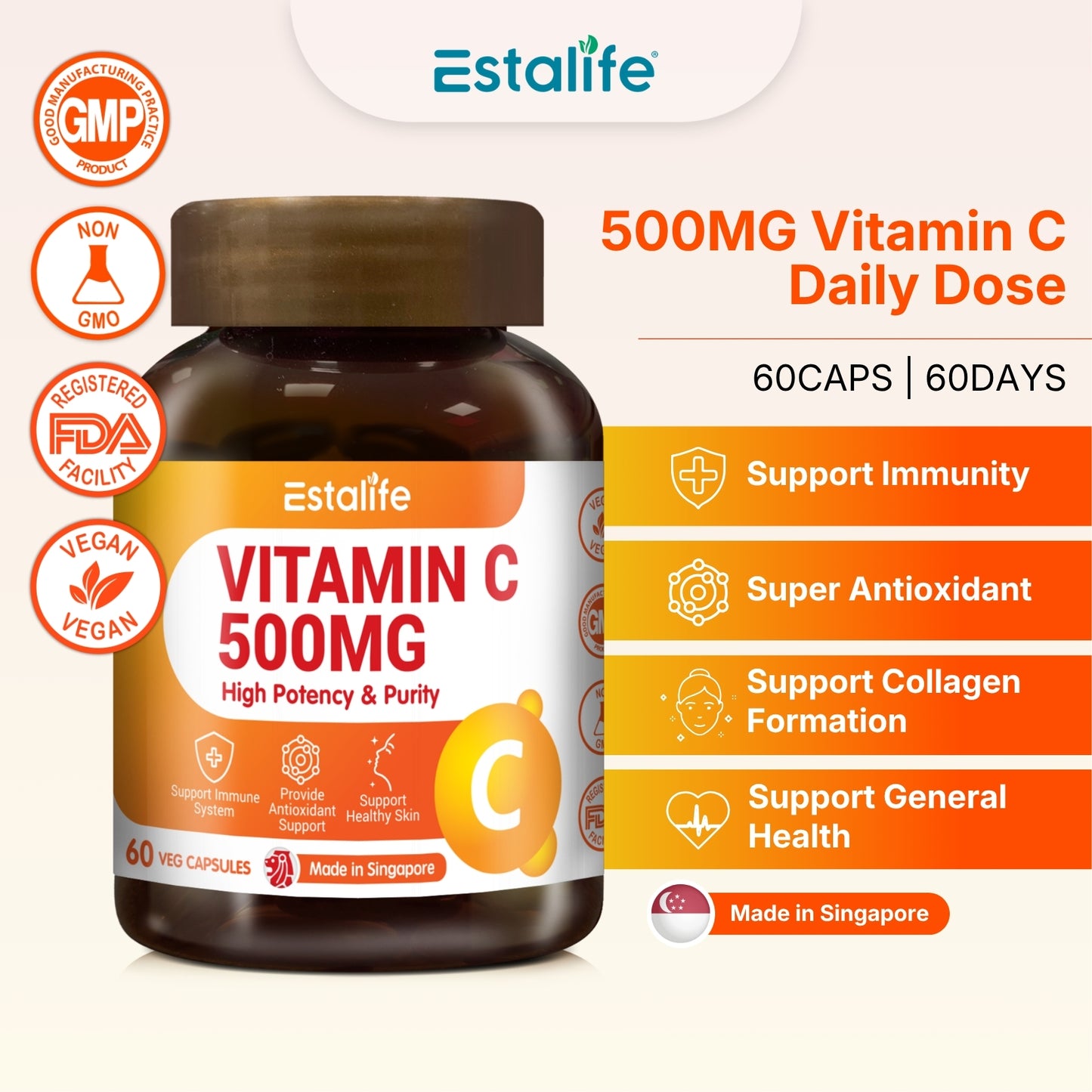 Estalife® Vitamin C 500mg