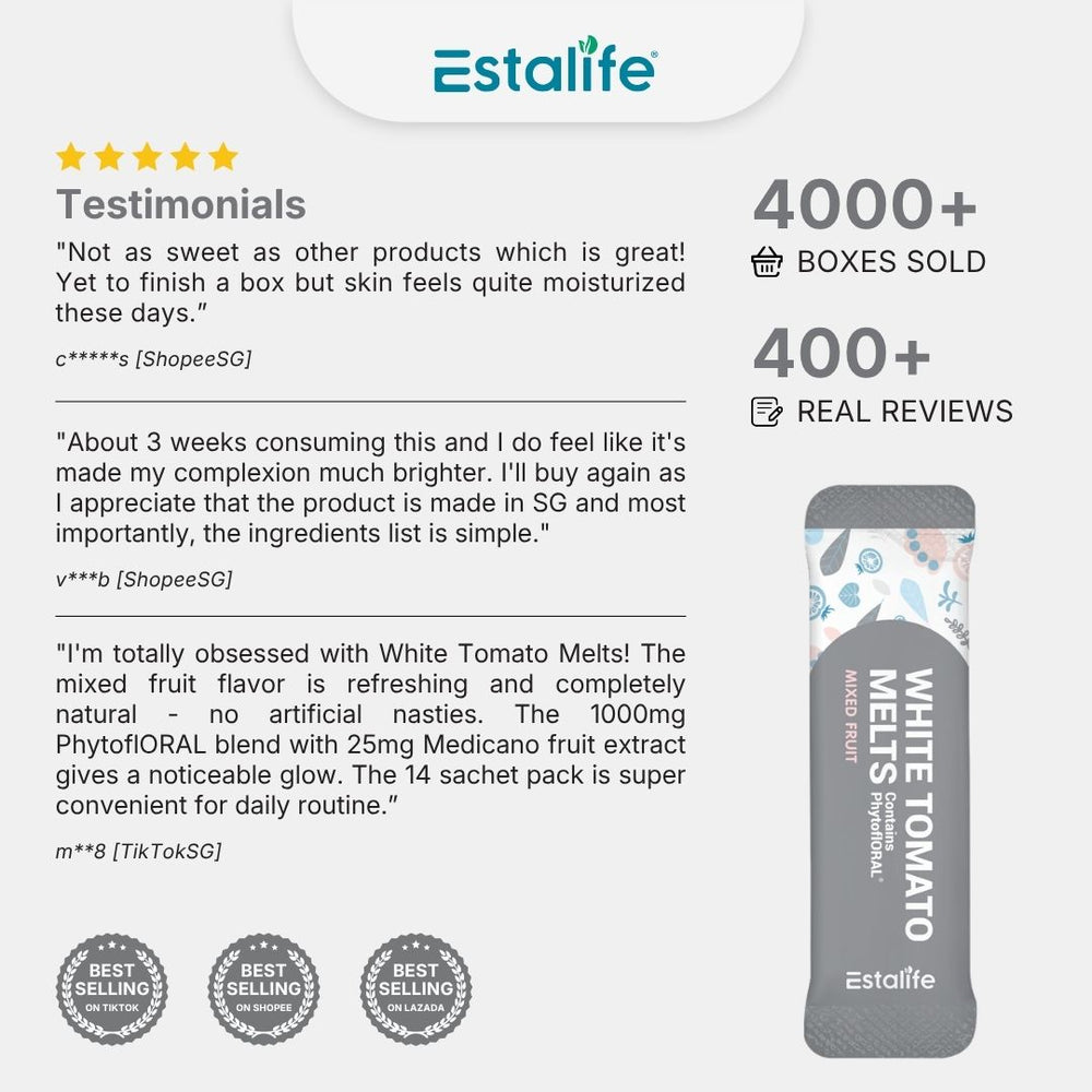 White Tomato Melts 1,000MG