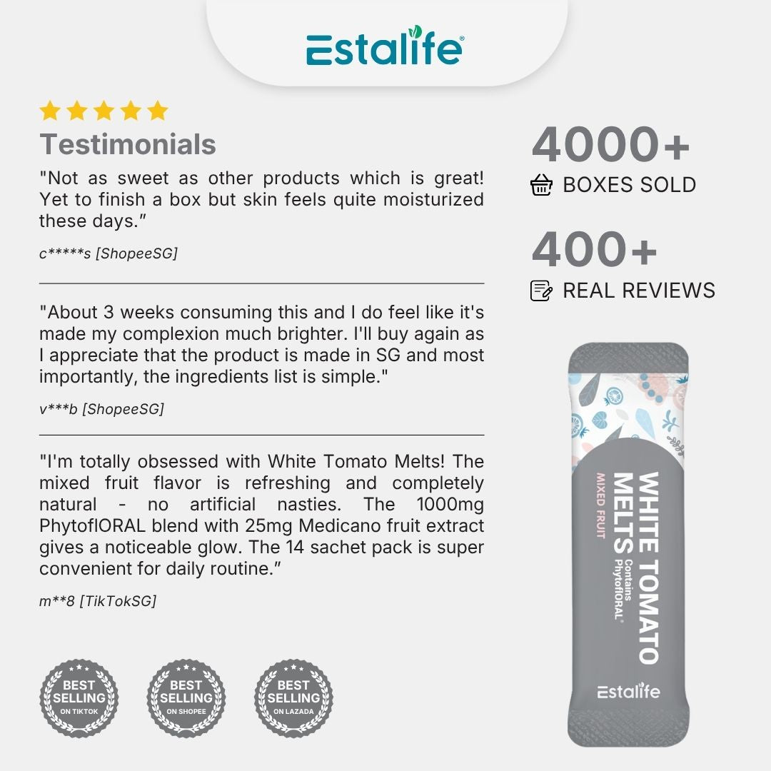 Estalife White Tomato Melts 1000MG