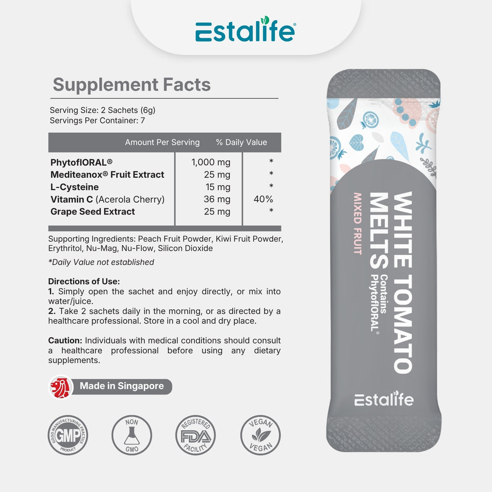 White Tomato Melts 1,000MG
