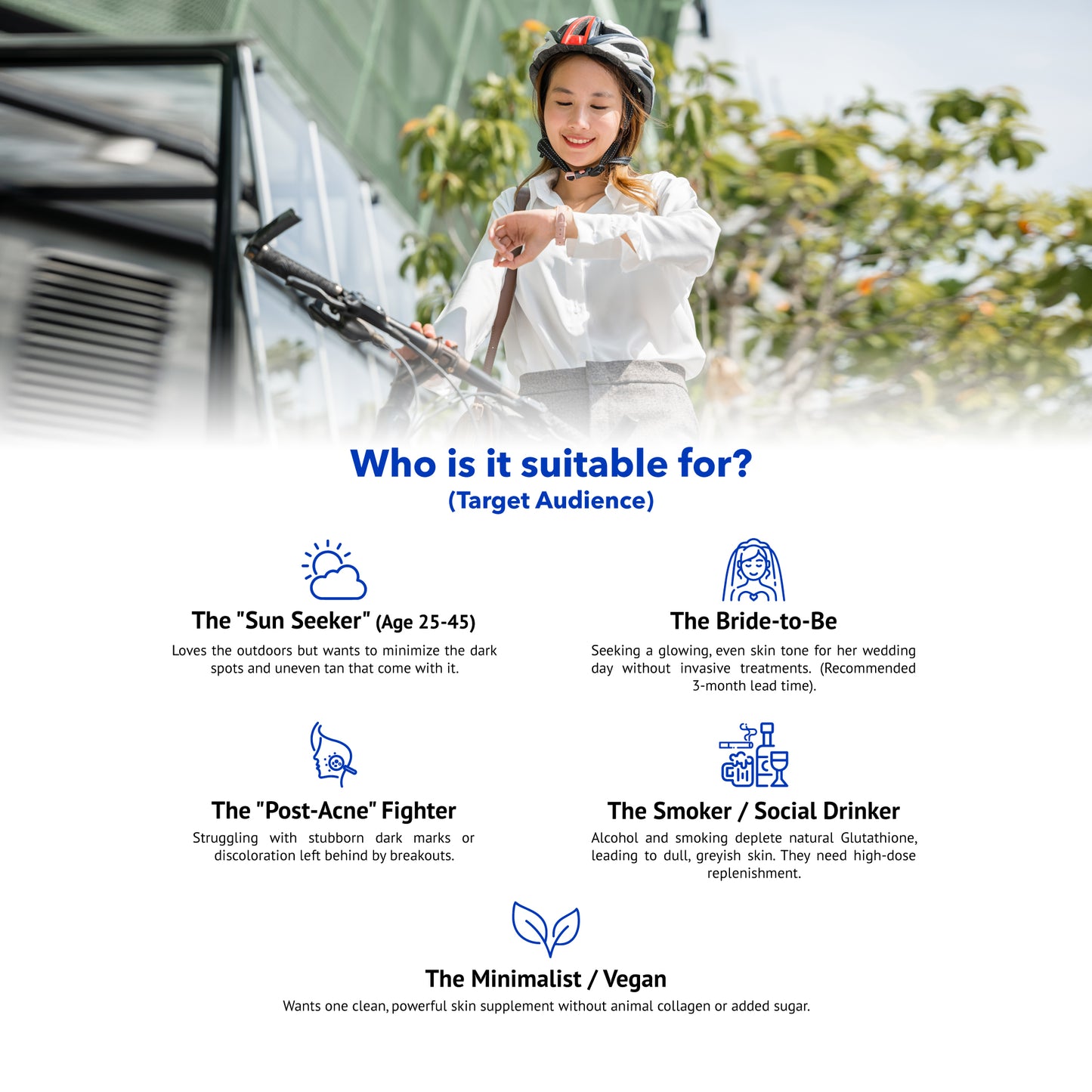 Estalife Whitening Glutathione 500MG | Skin Supplement | Brightening | Liver | 60 Capsule