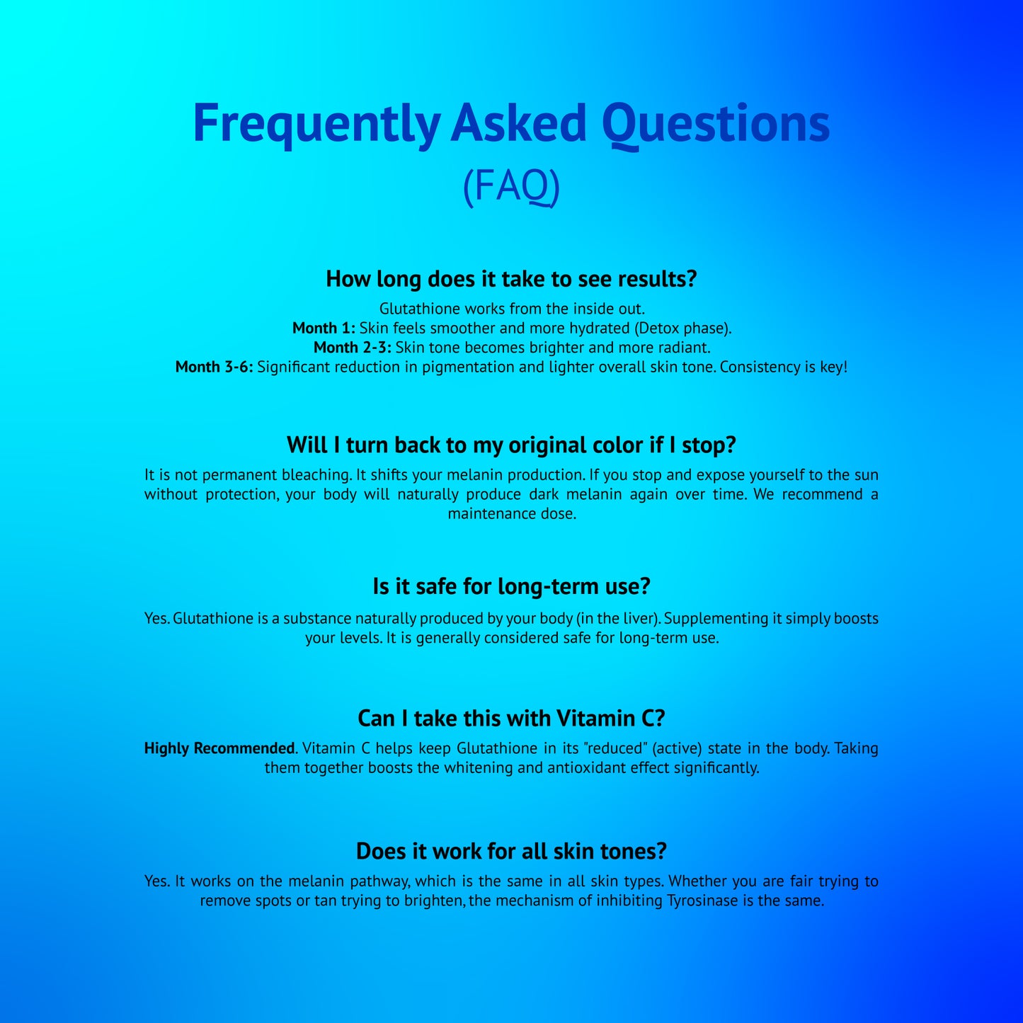 Estalife Whitening Glutathione 500MG | Skin Supplement | Brightening | Liver | 60 Capsule