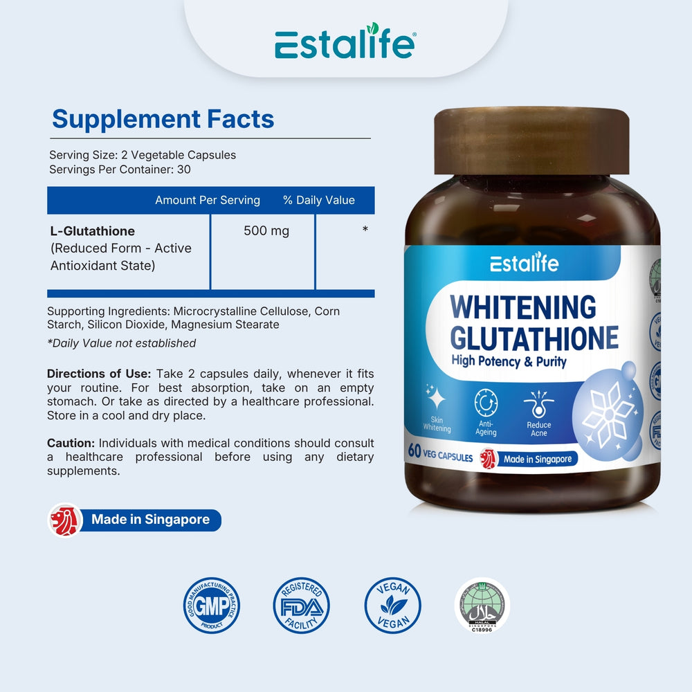 Whitening Glutathione 500MG