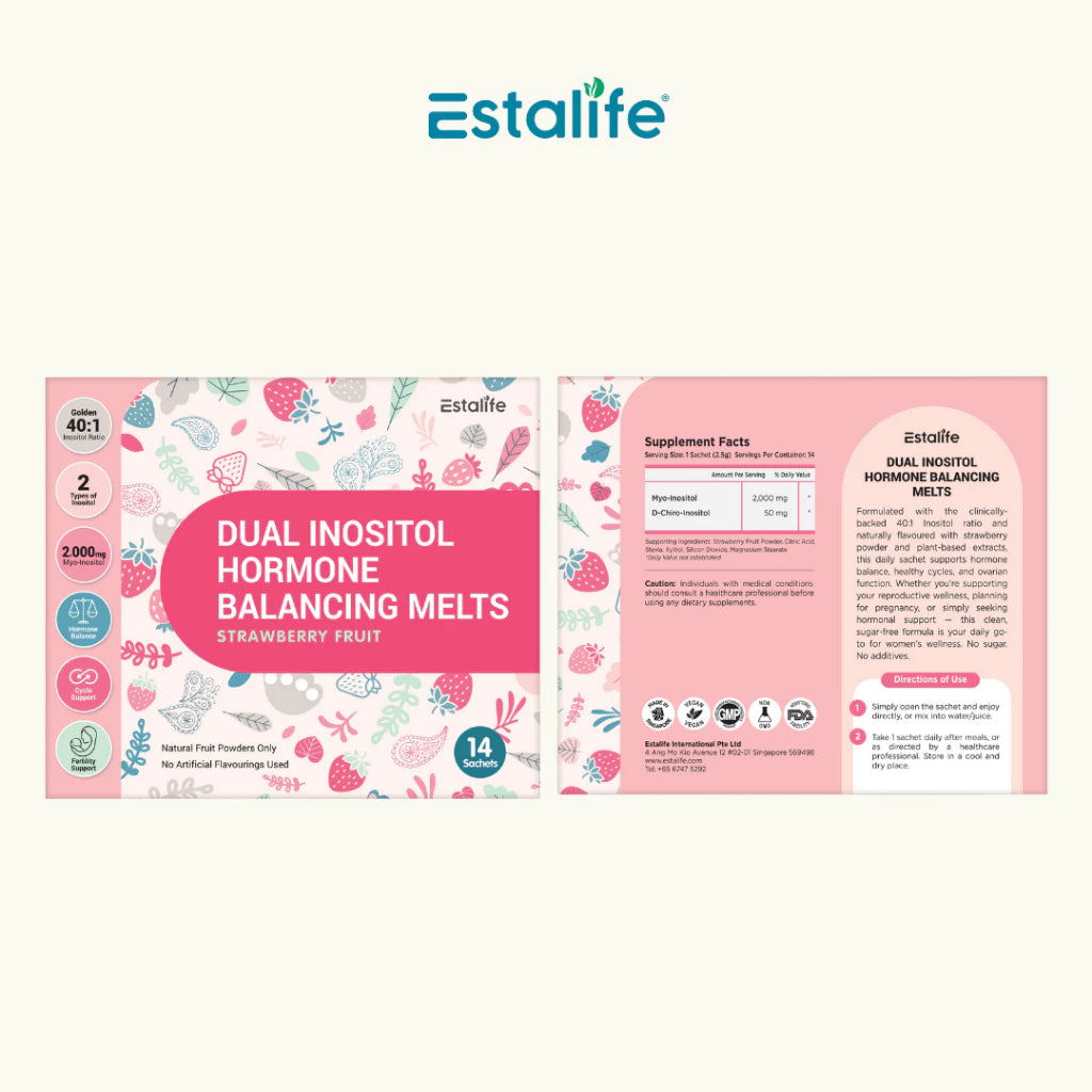 双肌醇荷尔蒙平衡速溶片 | 肌醇 D-手性肌醇 40:1